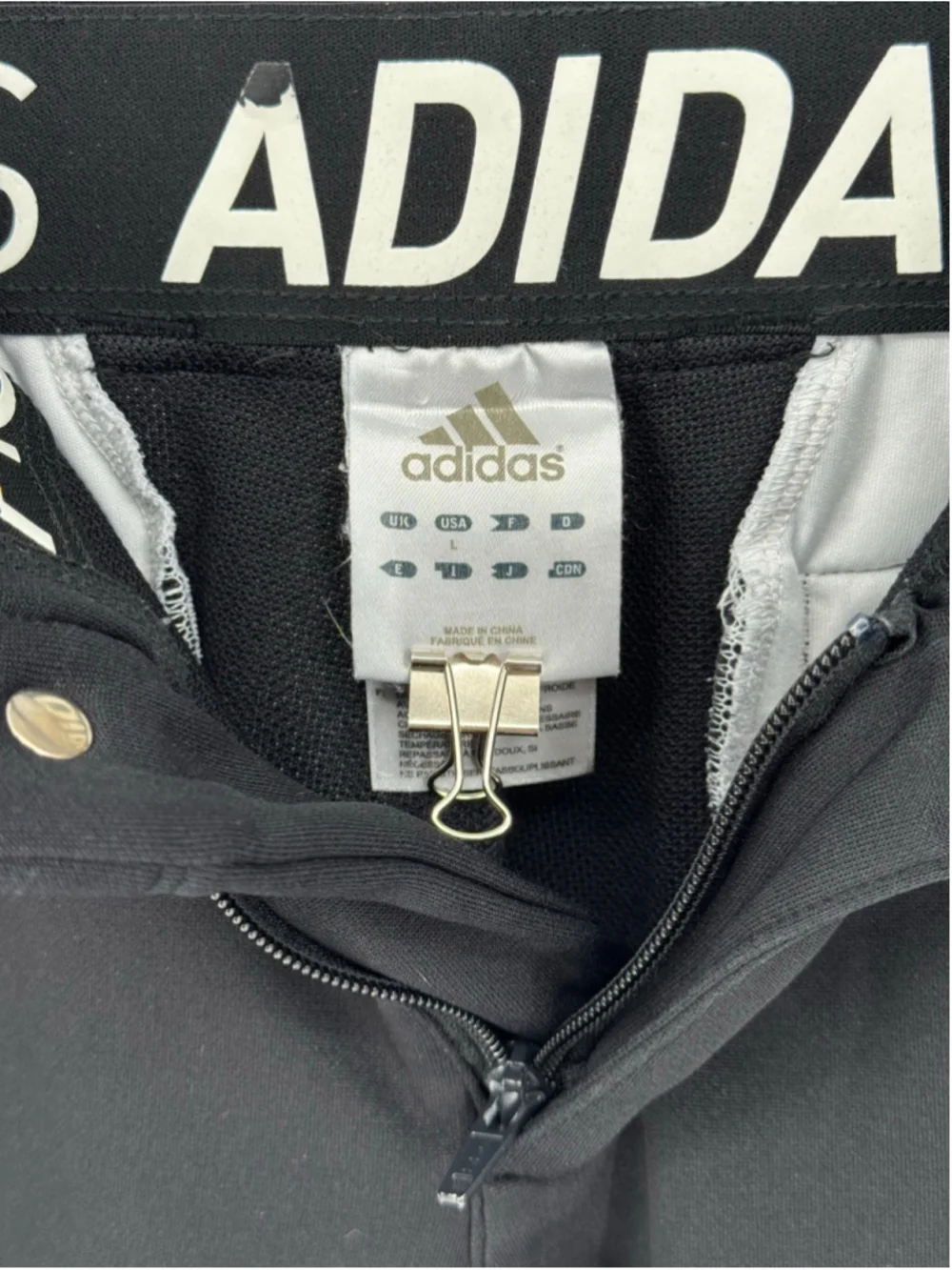 Men's Adidas Baseball Pants Black Size L